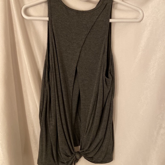 Women's Dark Grey Tank Top - Picture 2 of 2